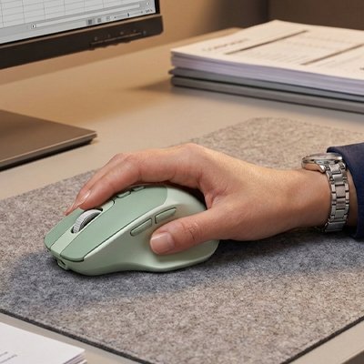 Souris bluetooth ergonomique tapis bureau