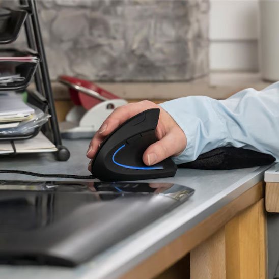 Souris ergonomique avec lumière led