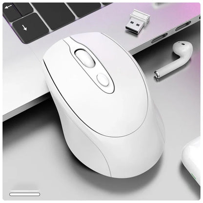 souris ergonomique blanche usb ordinateur
