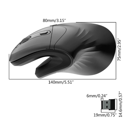 Souris ergonomique | Verticale Sans Fil